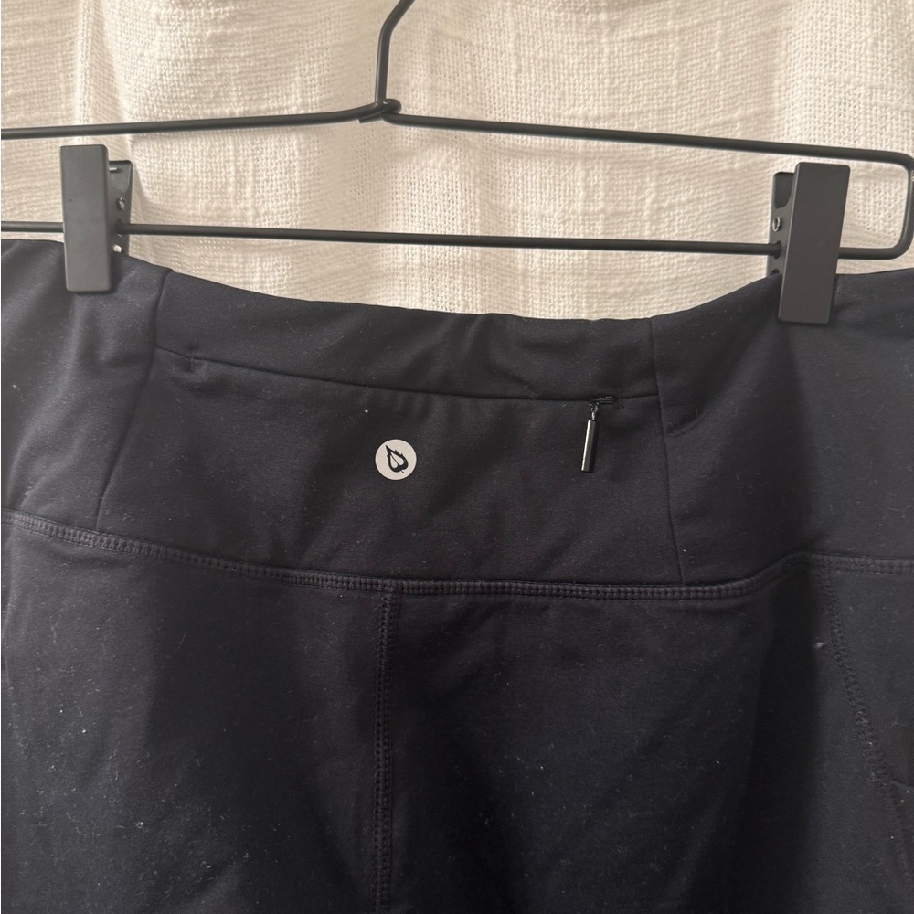 Black fleece lined Leggings - Picture 4 of 4
